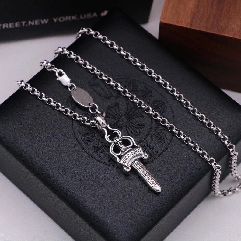 Chrome Hearts Dagger Pendant Necklace