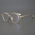 Chrome Hearts pure titanium glasses with cross carved frames