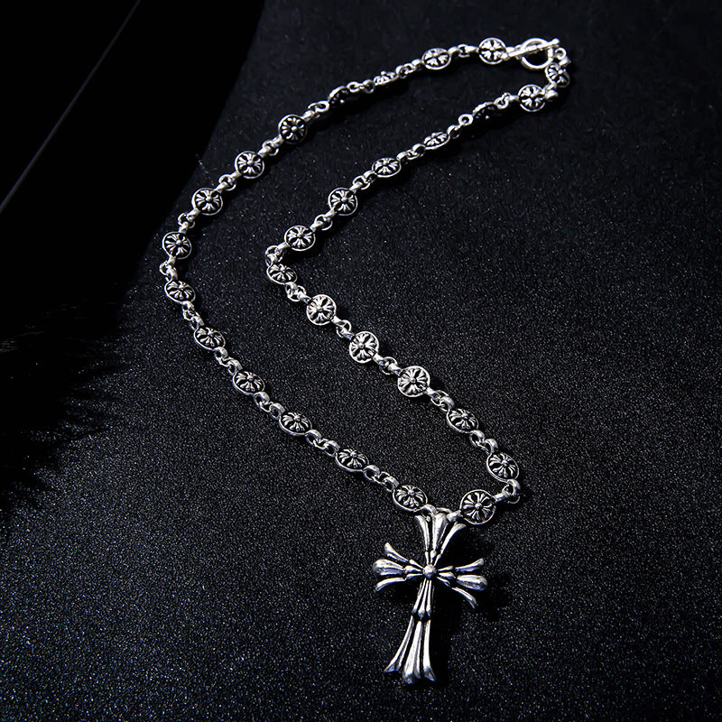 chrome hearts anchor necklace