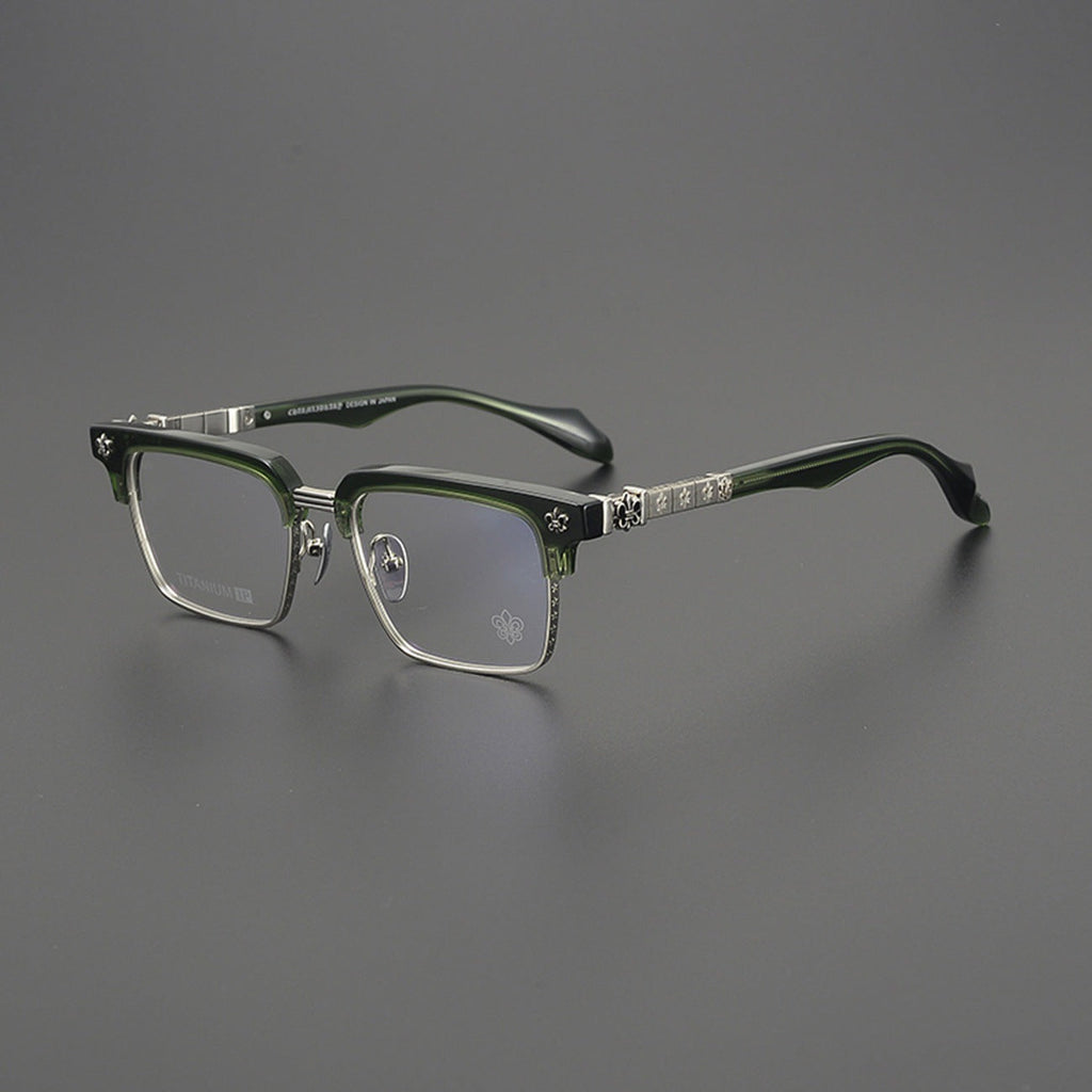 Chrome Hearts Business Browline Eyeglass Frames