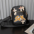 Chrome Hearts camouflage cross sports PU leather shoulder bag