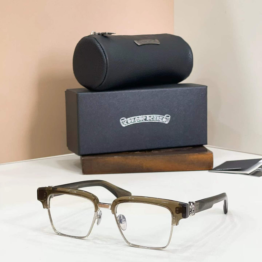 Chrome Hearts Heavy Industries Business Titanium Frame Eyeglasses