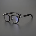 Chrome Hearts large frame clear lens glasses