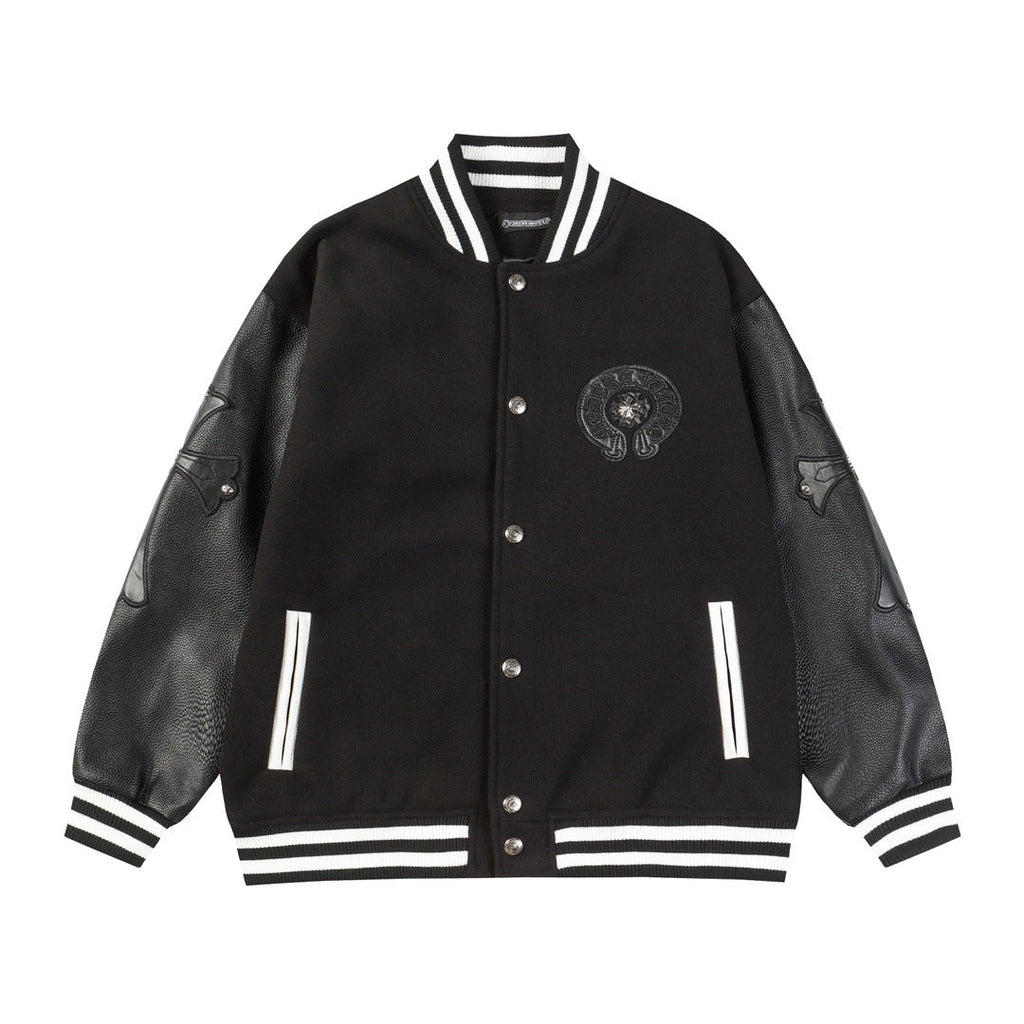 Chrome Hearts Cross Patch Embroidery Mouth Jacket