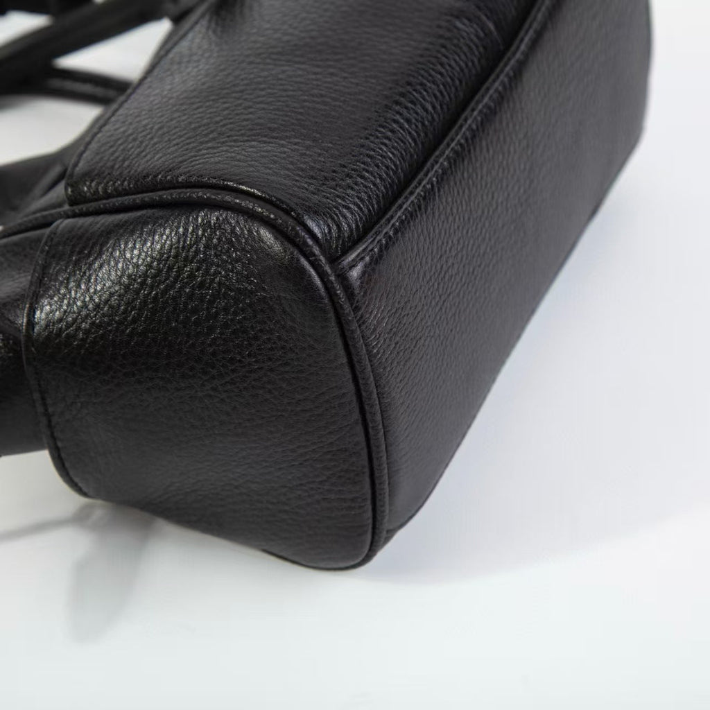 Chrome Hearts bowling tote bag, genuine leather.
