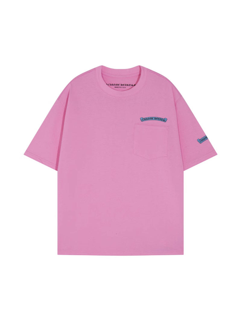 Chrome Hearts dopamine letter print short-sleeved T-shirt