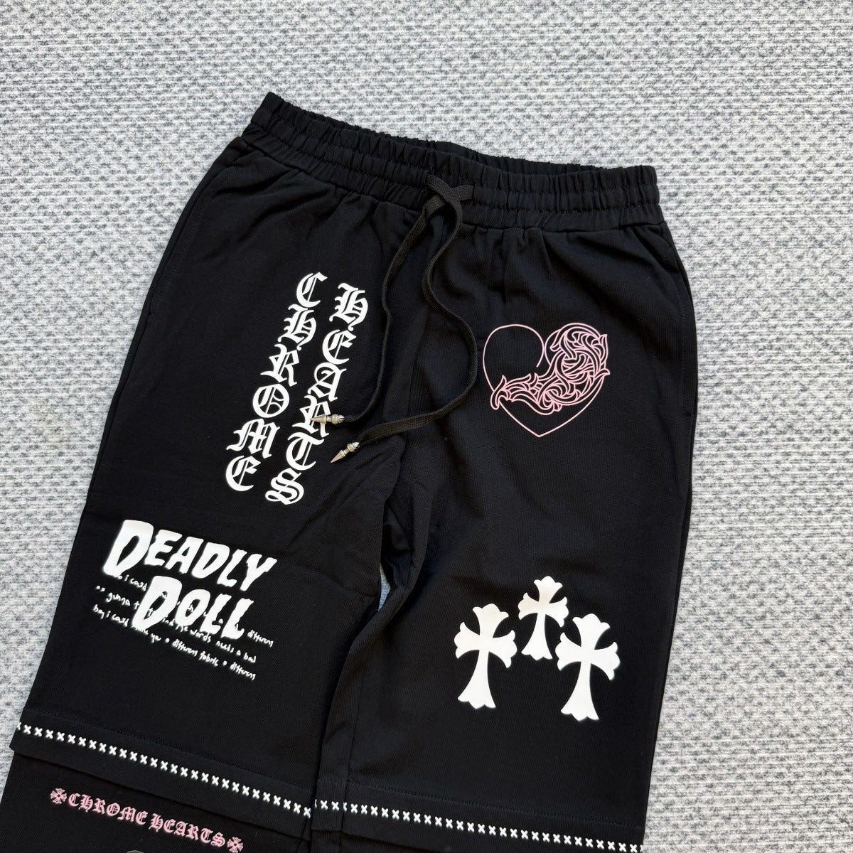 Chrome Hearts straight-leg casual pants for women