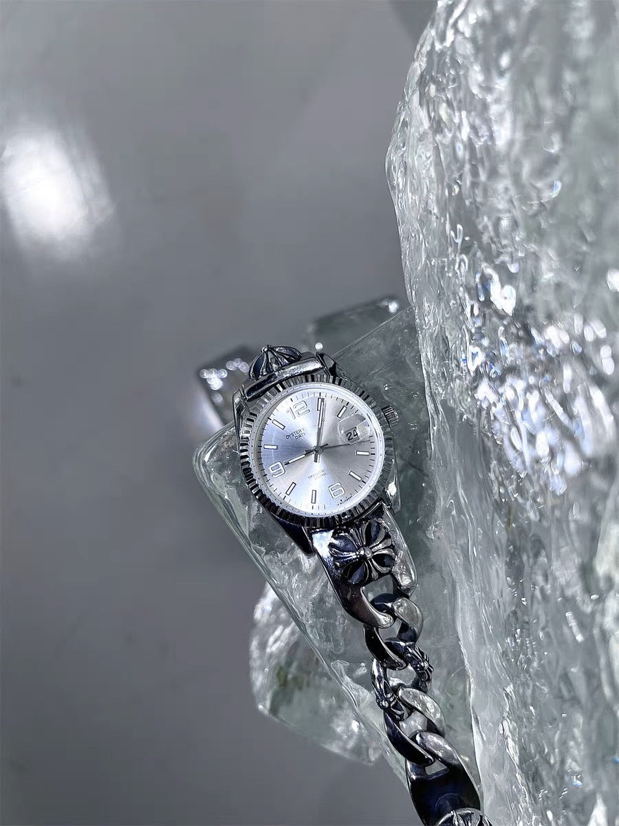 Chrome Hearts strap mechanical Y2K fashion kiosk watch