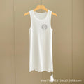Chrome Hearts horseshoe printed camisole dress