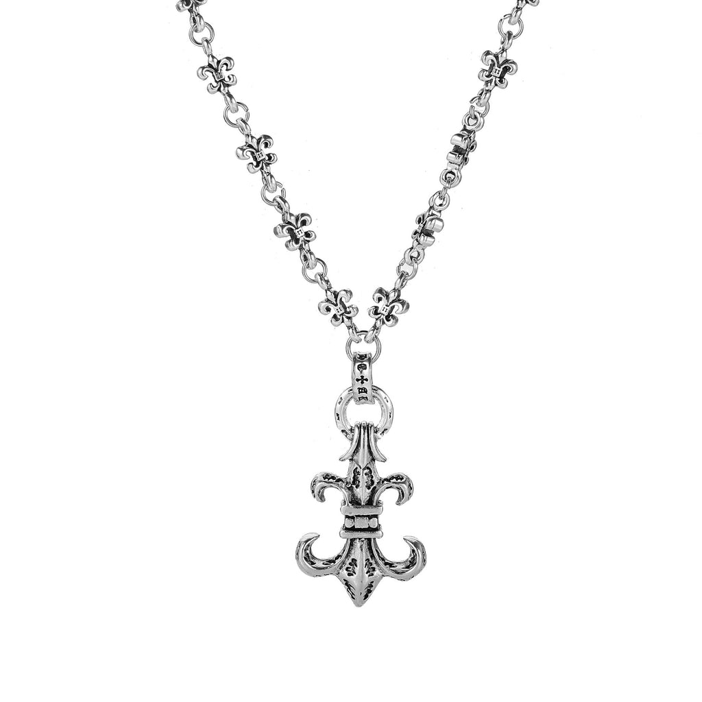 chrome hearts anchor necklace