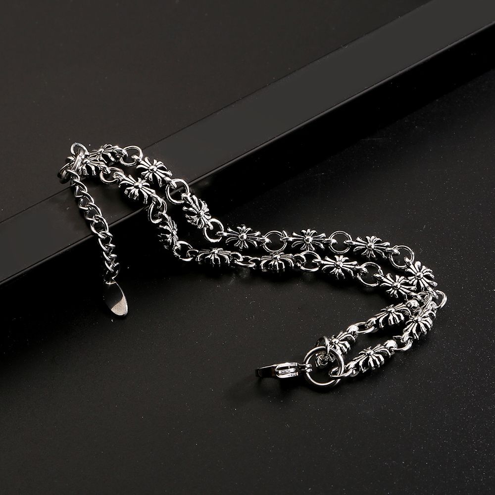 Chrome Hearts double-layer simple bracelet